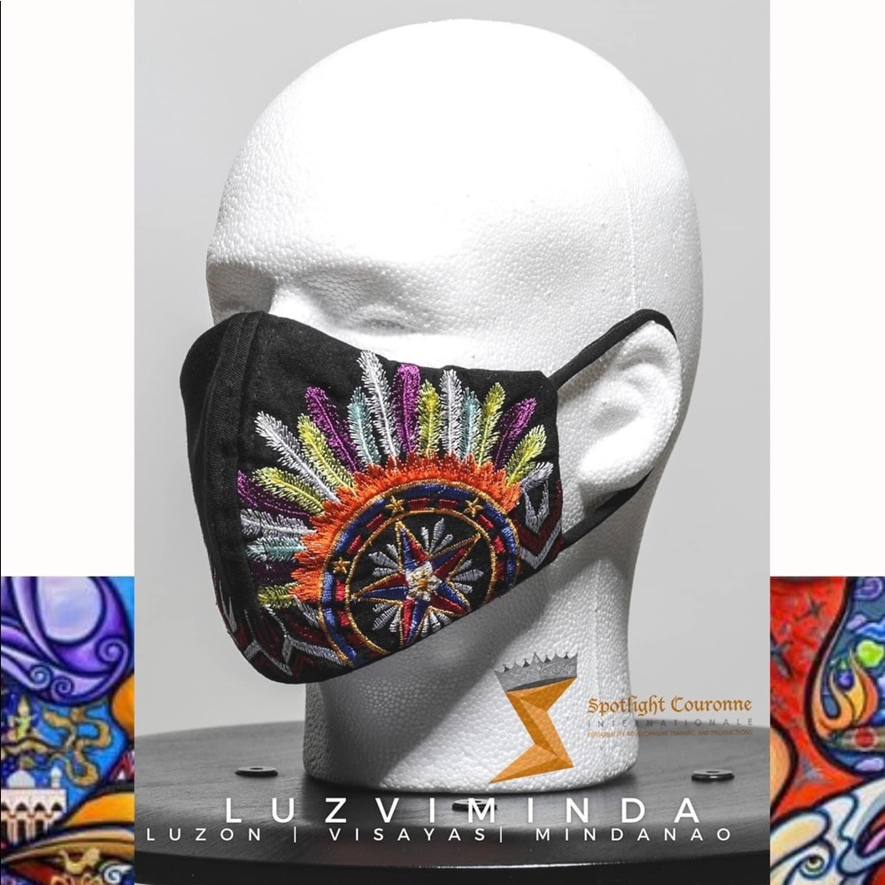 Embroidered Couture Face Masks